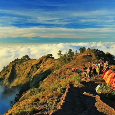 Campo base Vulcano Rinjani, Isola di Lombok