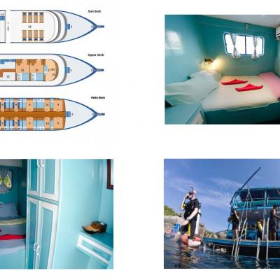 Crociera Similan Island, Koh Bon, Koh Tachai: Thailandia