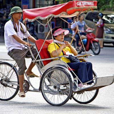 Visita al quartiere vecchio di Ha Noi Vietnam