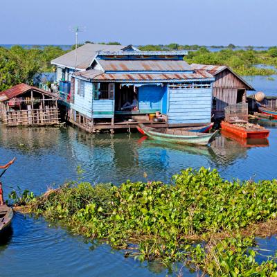 Lago Tonle Sap Siem Reap Cambogia