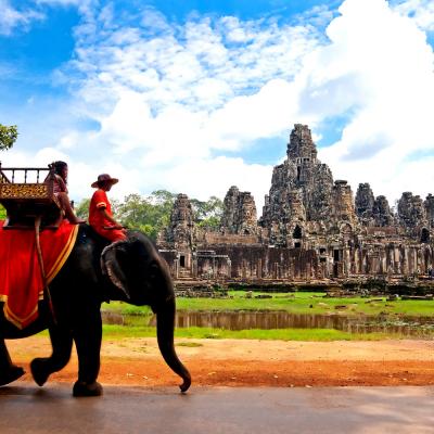 Angkor Thom Angkor Wat Siem Reap Cambogia