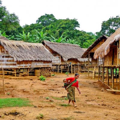 Villaggio Khmu, Luang Prabang Laos