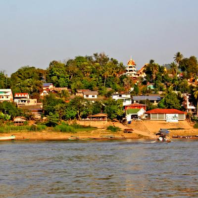 fiume Mekong tra Thailandia Laos