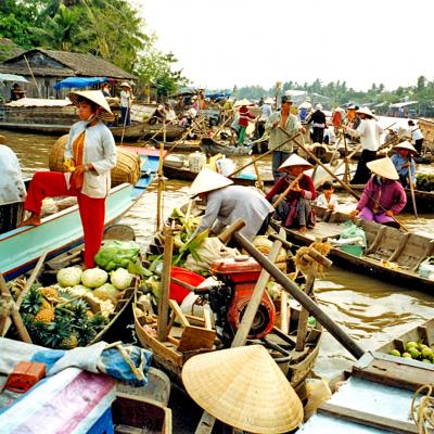 Escursione in Barca Floating Market Vietnam