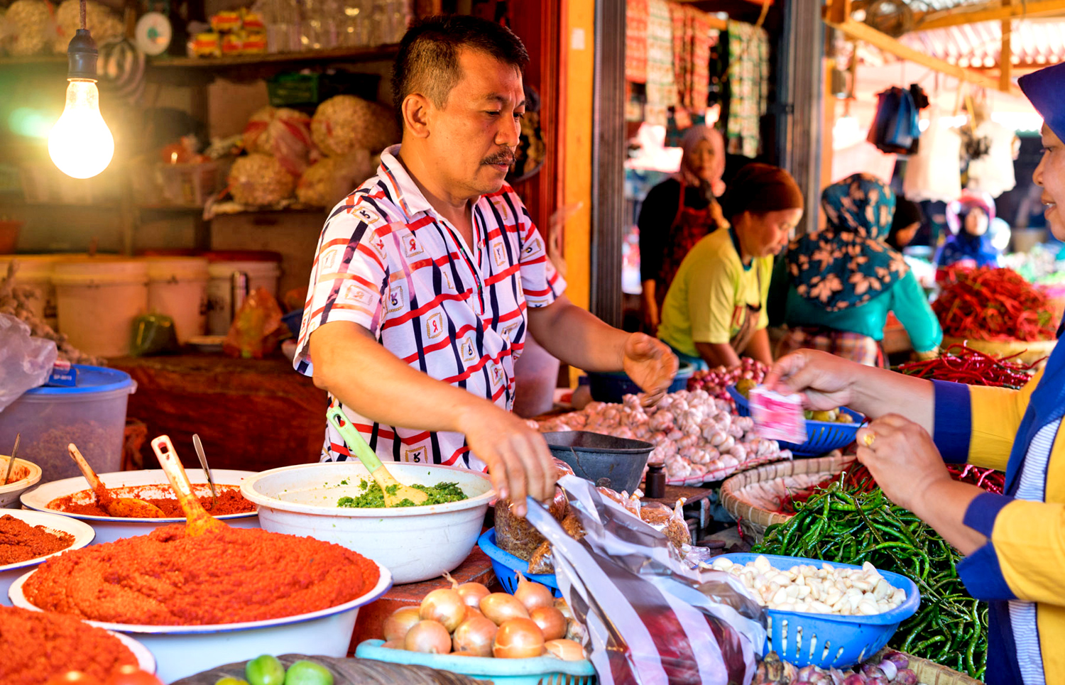 Menteng Market: mercato delle pulci Giacarta, Indonesia