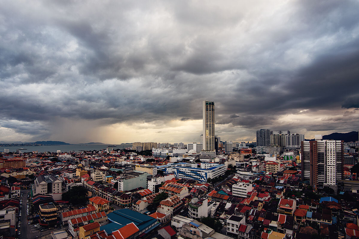 George Town capitale isola di Penang - Malesia Occidentale