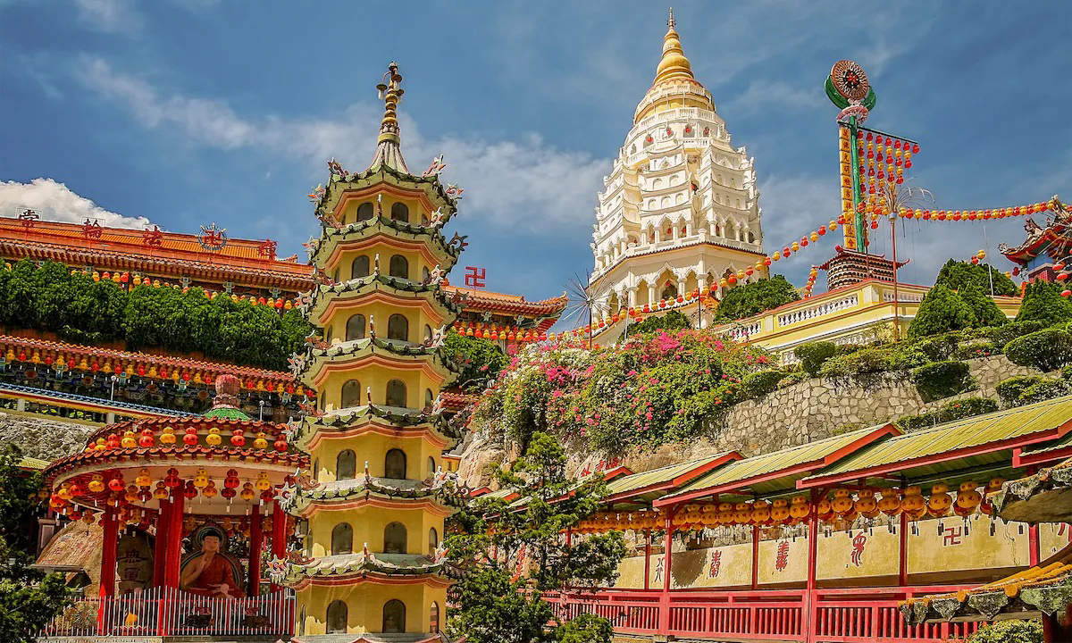 Isola di Penang cosa visitare: tempio Kek Lok Si