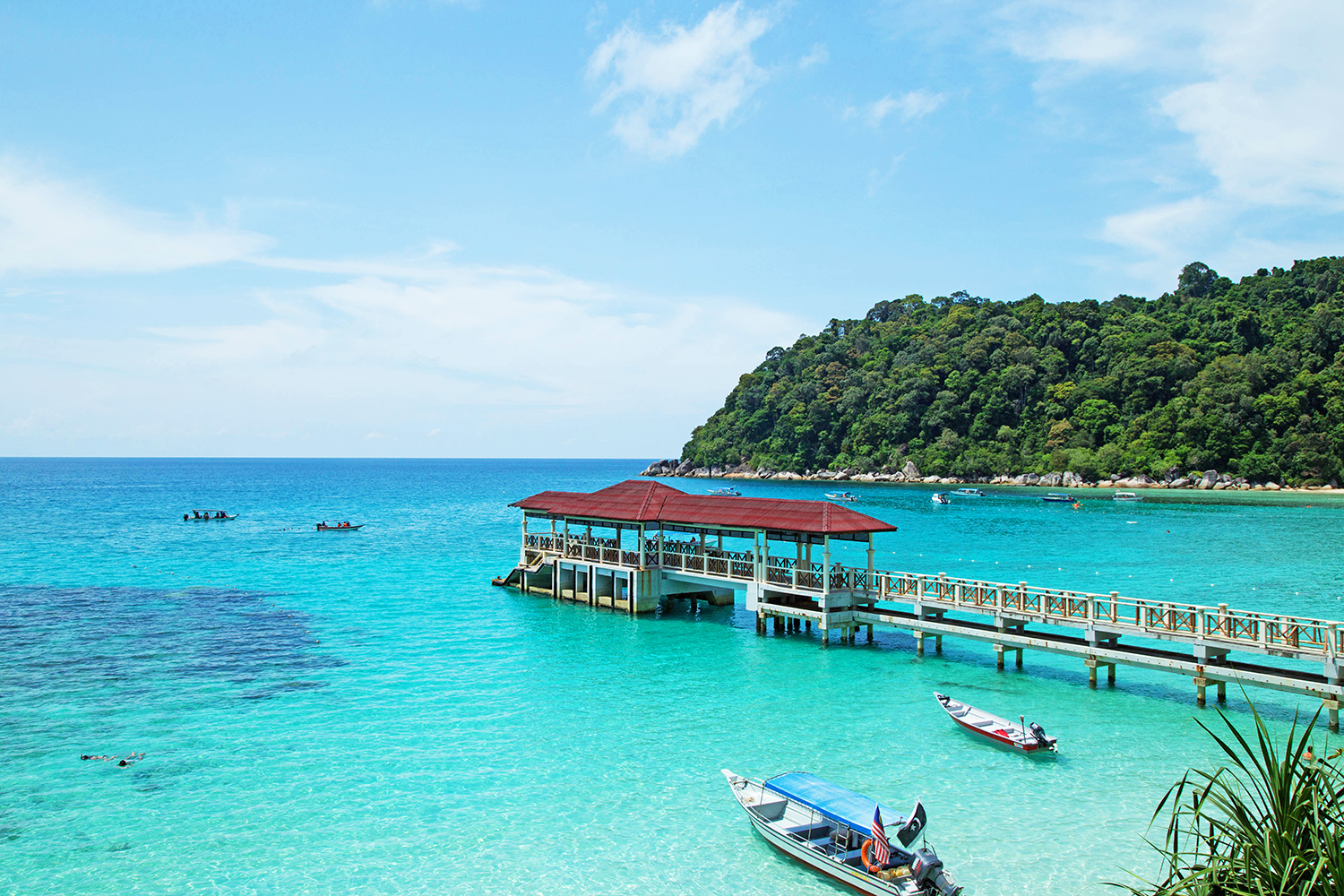 isola Perhentian Besar - Flora Beach - Teluk Dalam Bay 