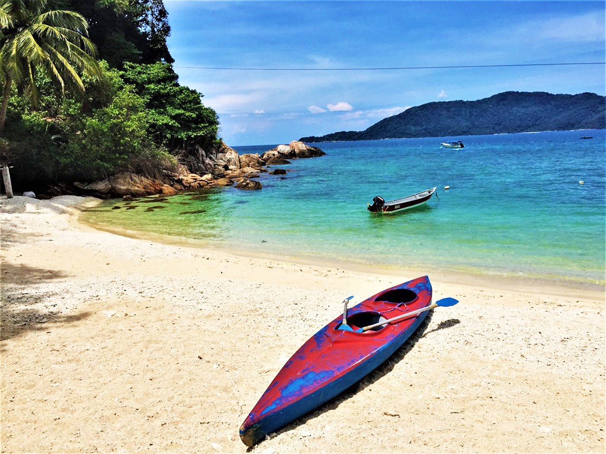 Le spiagge di Perhentian Kecil - D Lagoon Beach