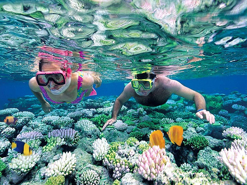 Snorkeling Parco Marino di Koh Rang Arcipelago di Koh Chang Thailandia