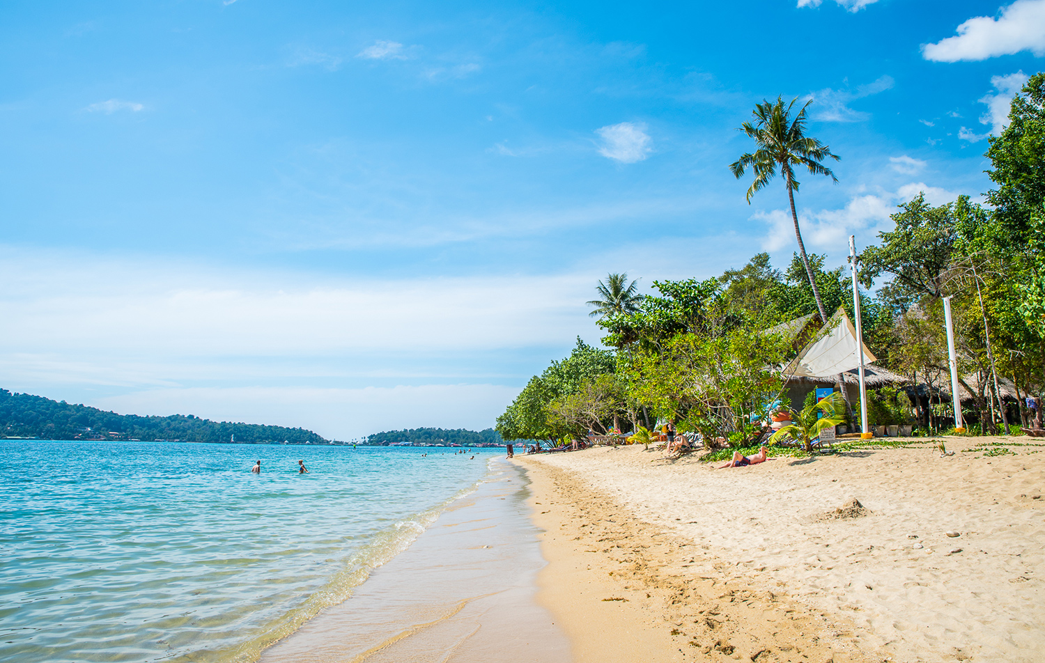 White Sand Beach, Ko Chang Thailand: Hat Sai Kao Beach