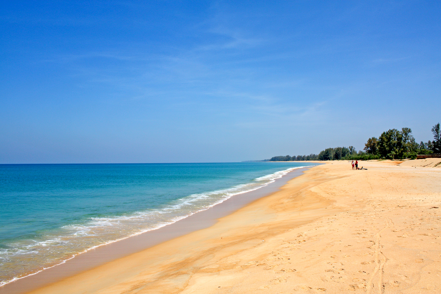 Spiaggia di Nai Yang isola di Phuket