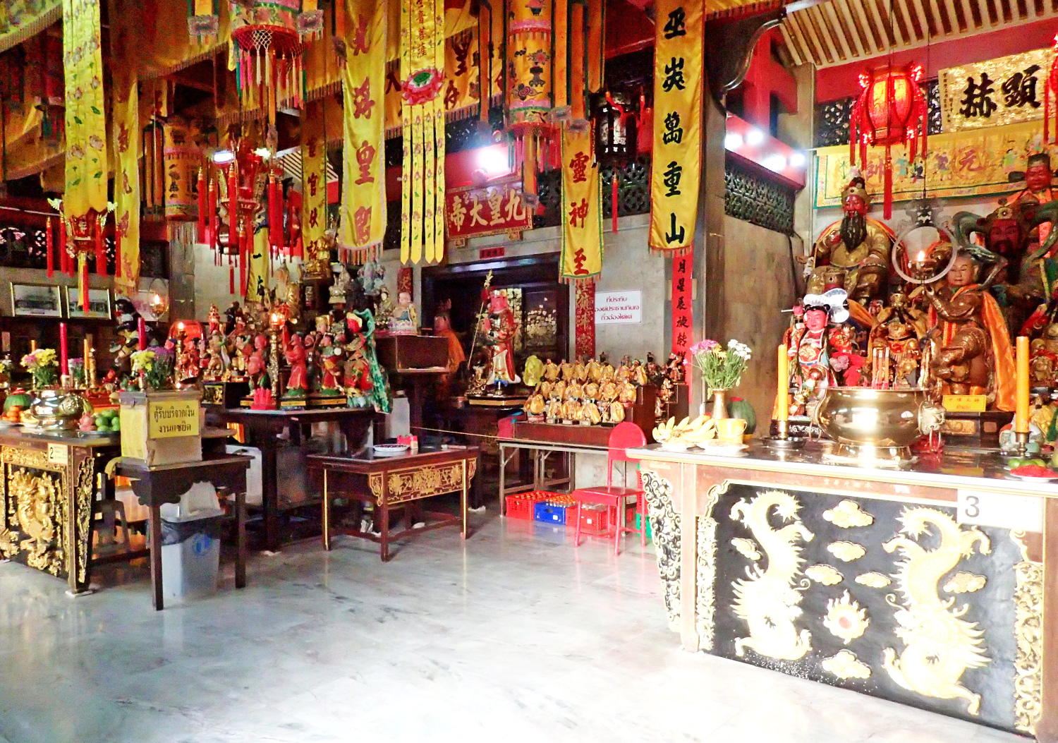 Santuario Jui Tui - Phuket Town - Sala delle Preghiere