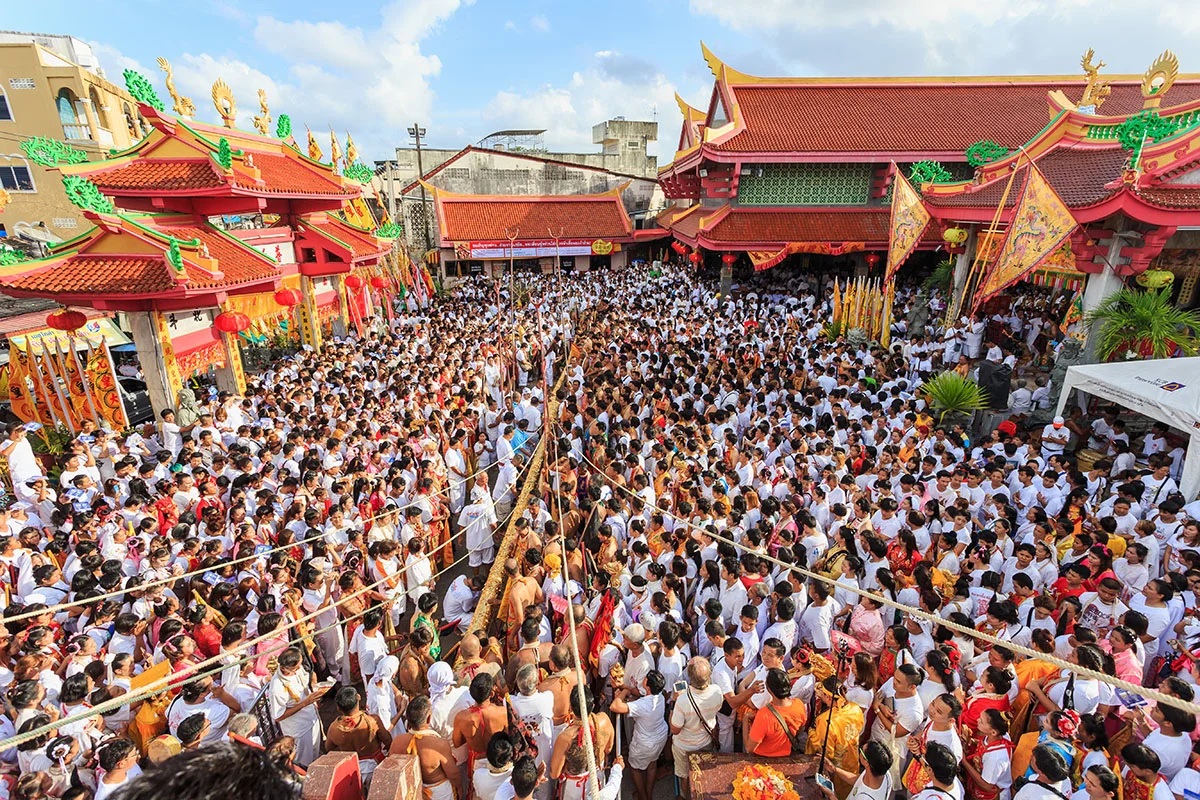 Festival Vegetariano - Santuario Jui Tui - Phuket Town - Phuket