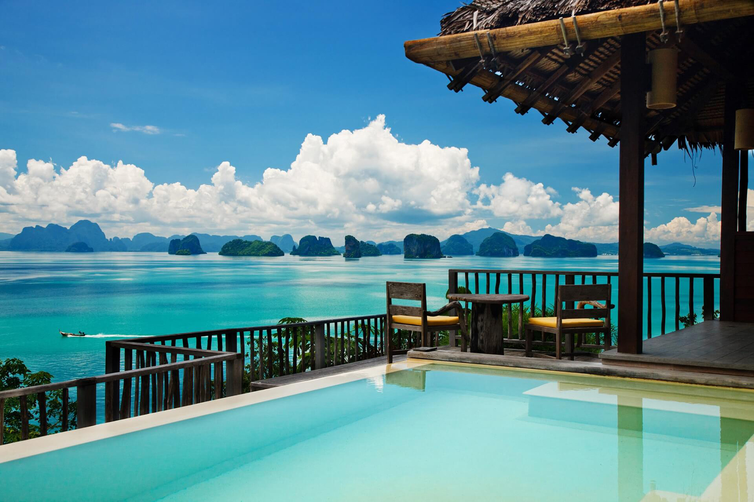 Vista sul mare, Ko Samui Island Hotel Beach Resort Six Senses 5stelle